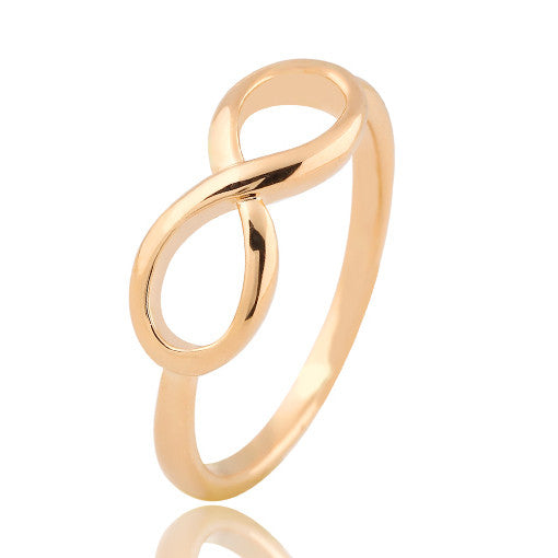 Gold Iinfinity Ring
