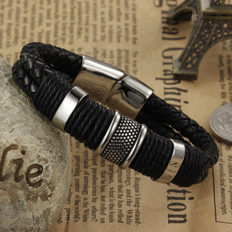 Wide Mens Chain Bracelet