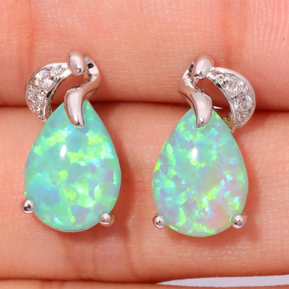 CiNily Created Green Fire Opal