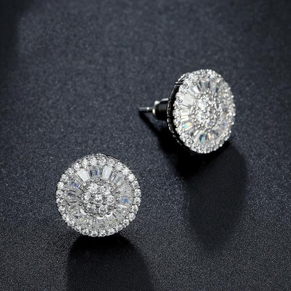 NEWBARK Round Stud Earrings