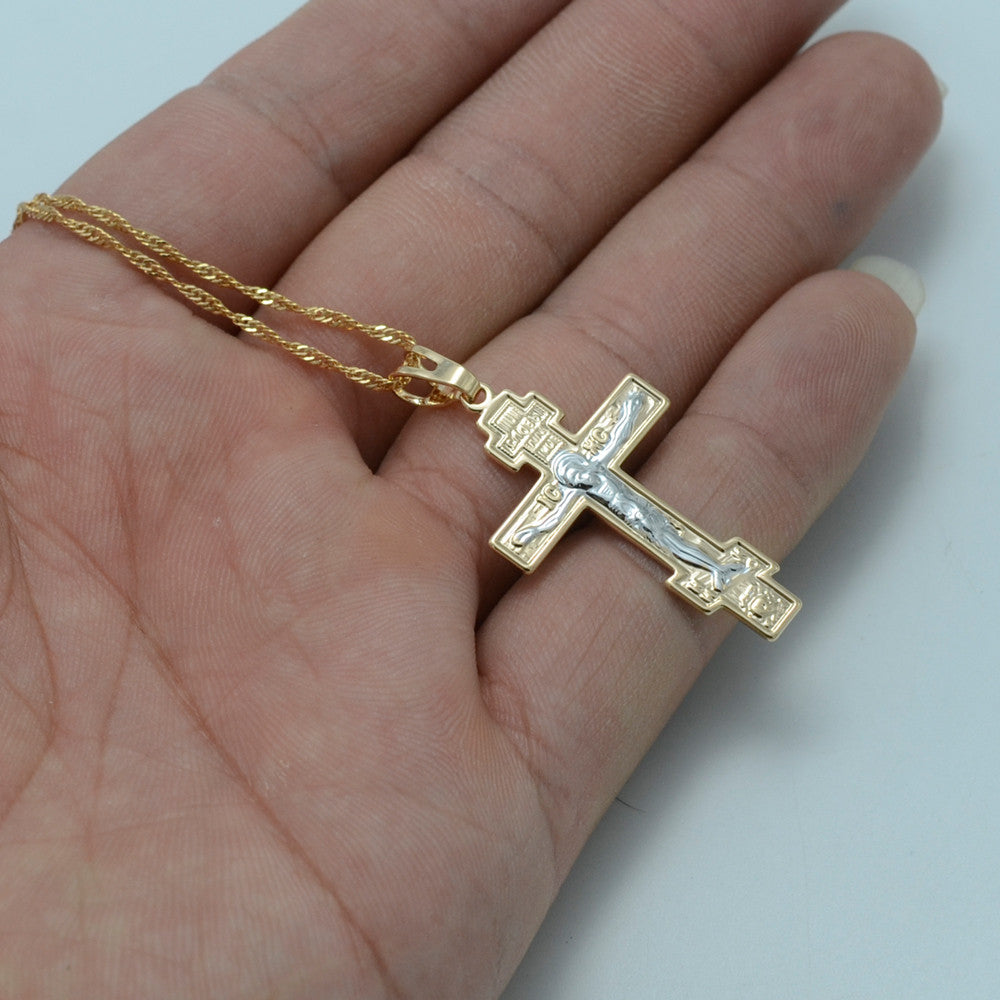Christianity Eternal Cross Necklace