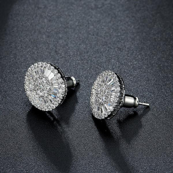 NEWBARK Round Stud Earrings