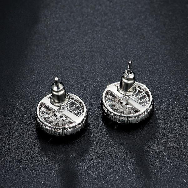 NEWBARK Round Stud Earrings