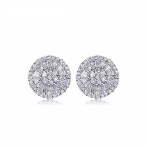 NEWBARK Round Stud Earrings
