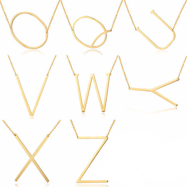 Fashion Letter Necklaces