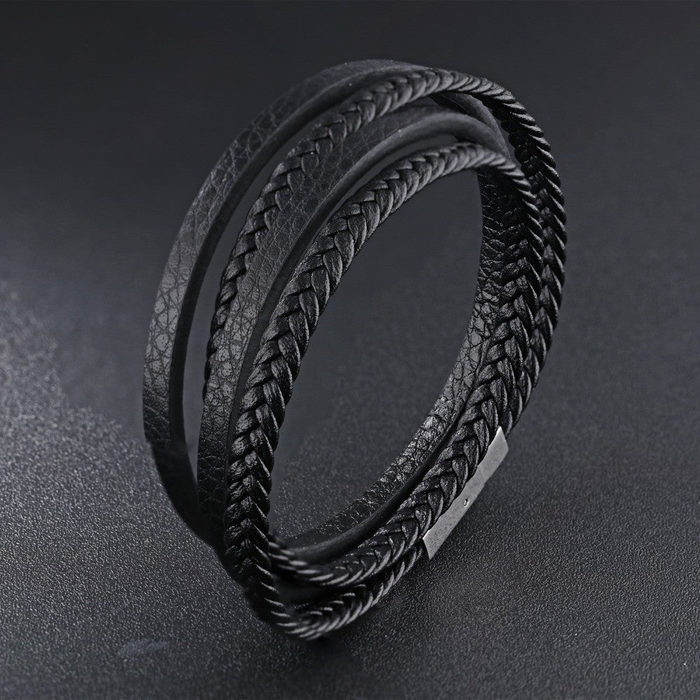 Man Cowhide Bracelet