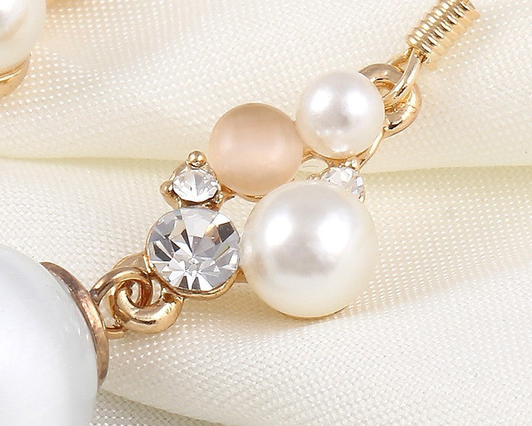 17KM Charm Opal Long Earrings