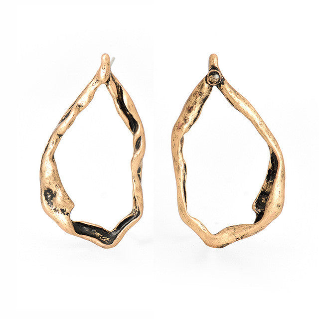 Simple Geometric Stud Earrings