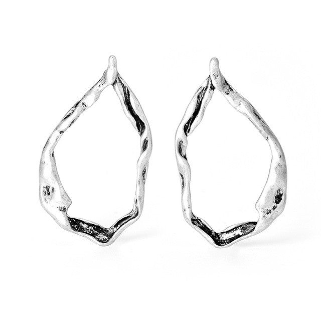 Simple Geometric Stud Earrings
