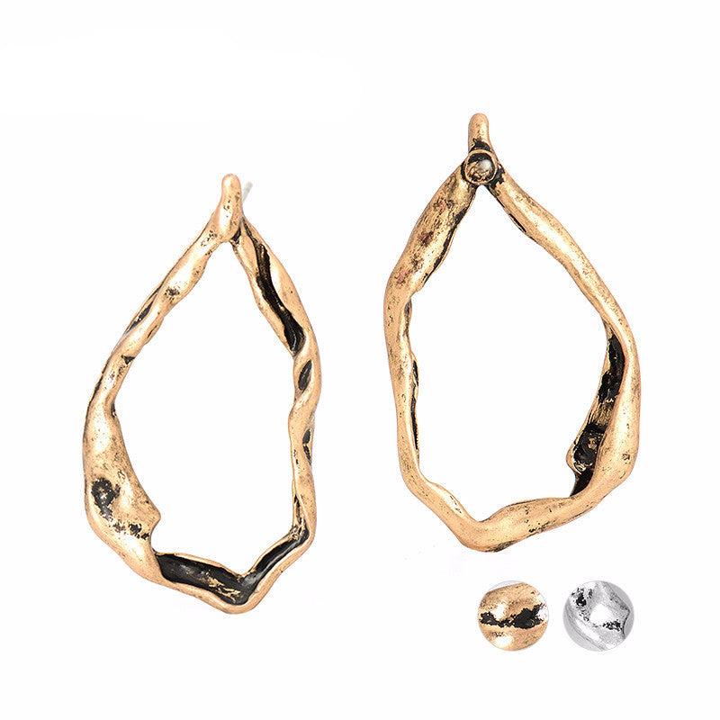 Simple Geometric Stud Earrings