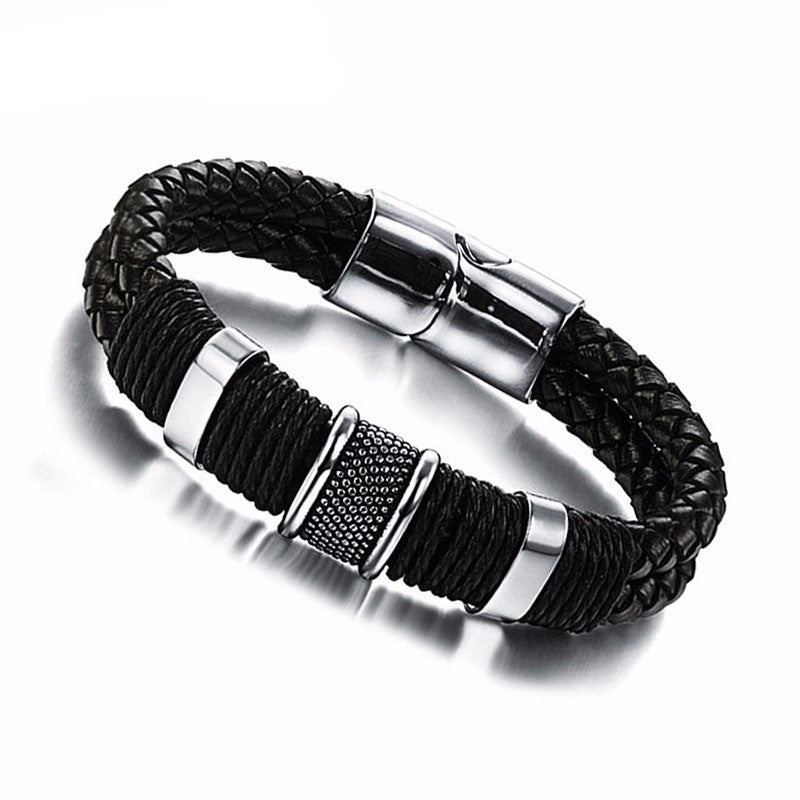 Wide Mens Chain Bracelet