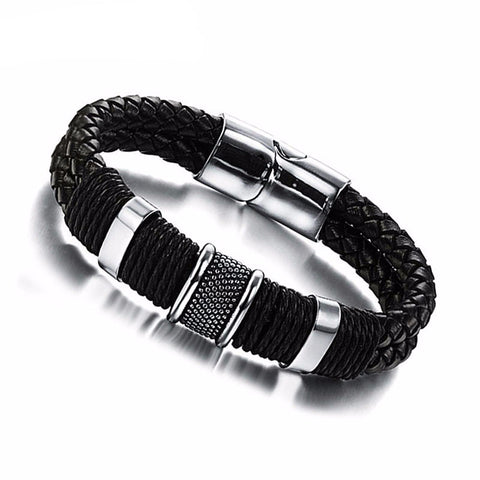 Wide Mens Chain Bracelet
